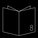 8ページ広報誌(中綴じ)