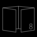 8ページ折りカタログ