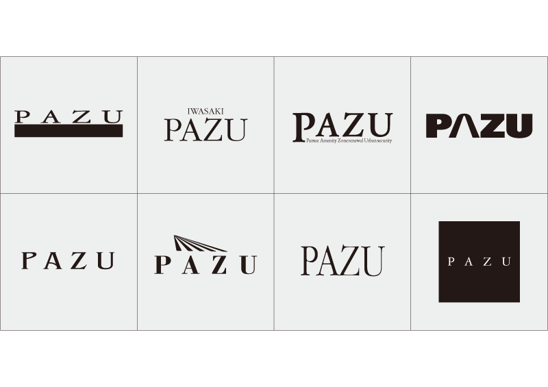 岩崎電気　PAZU　ロゴマーク