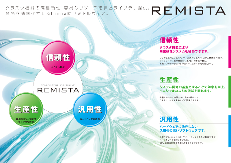 表2見開き　REMISTA　A4カタログ